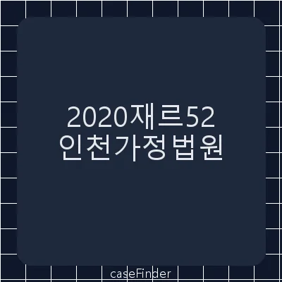 양친자관계존재확인 - 인천가정법원