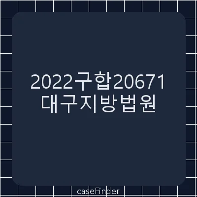 업무정지등처분취소 - 대구지방법원